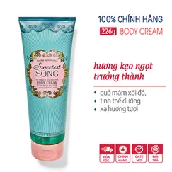 Kem Dưỡng Thể Sweet Song - Bath and Body Works - 226g | Chính hãng Mỹ