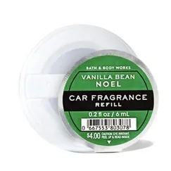 Nước Hoa Tinh Dầu Khử Mùi Làm Thơm Xe Hơi Ô tô Vanilla Bean Noel hương vị Giáng Sinh ngọt ngào- Bath & Body Works 6ml | Chính hãng Mỹ
