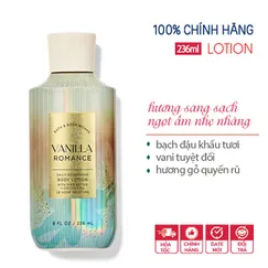 Sữa dưỡng thể Vanilla Romance hương thơm ấn tượng - Bath & Body Works 236ml | Chính hãng Mỹ