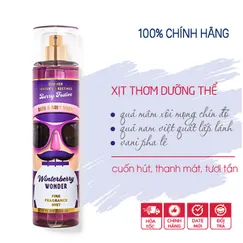 Xịt thơm toàn thân WinterBerry Wonder - Bath and Body Works  - Chính hãng Mỹ | 236ml