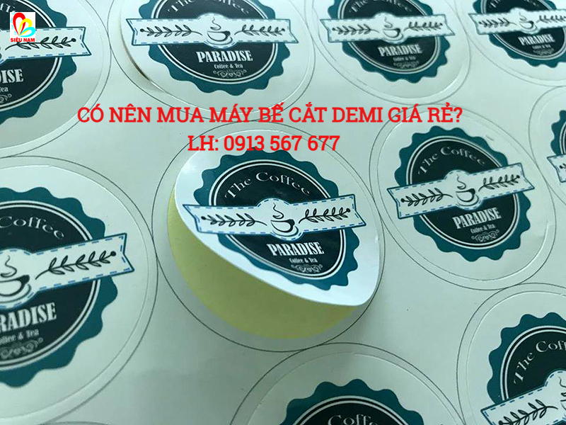 Có nên mua máy bế cắt demi giá rẻ? Có nên mua máy bế cắt demi giá rẻ?