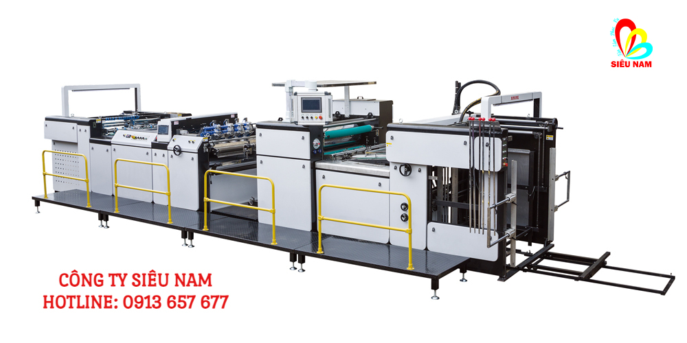 Máy cán màng nhiệt hoàn toàn tự động Máy cán màng nhiệt hoàn toàn tự động