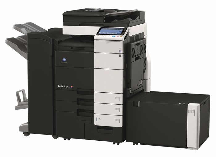 Máy photocopy màu Konica Minolta Bizhub C754e Máy photocopy màu Konica Minolta Bizhub C754e