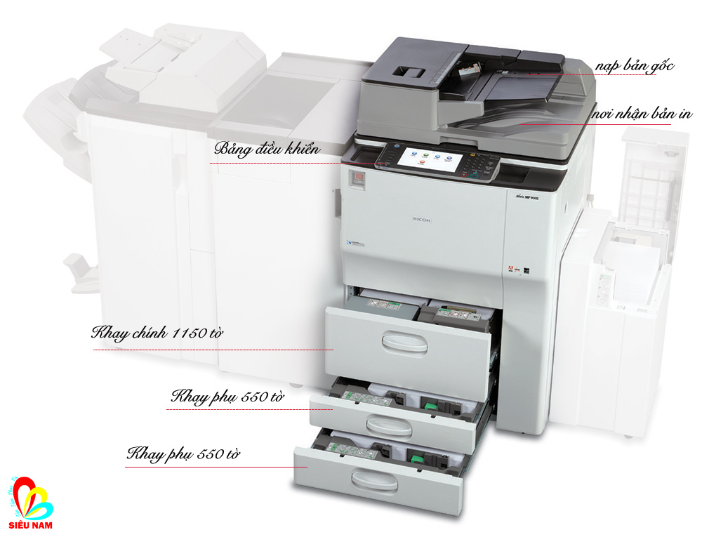 Máy photocopy Ricoh 9002 đời mới Máy photocopy Ricoh 9002 đời mới