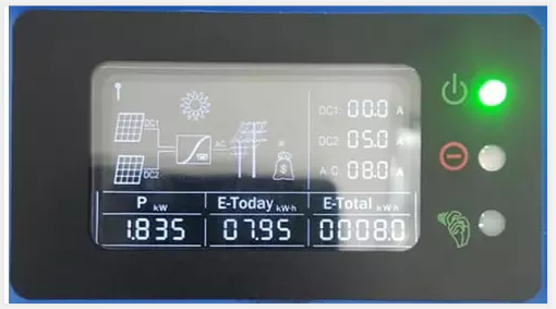 Mình hình hiển thị của inverter Thinkpower