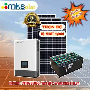 Hệ năng lượng mặt trời hybrid 3kwp