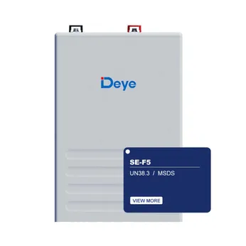 Pin lưu trữ lithium DEYE 51.2V 100AH treo tường
