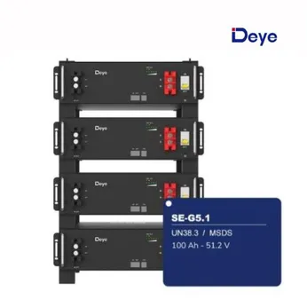 Pin lưu trữ lithium DEYE 51.2V 100AH phổ thông