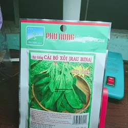Hạt giống cải bó xôichịu nhiệt (rau bina) -Phú Nông