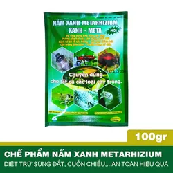 Nấm xanh meta 100gr- phòng trị sâu rầy rệp