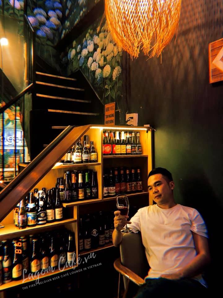 Giây phút thư thả bên ly bia Bỉ nồng nàn tại Lagom Café Giây phút thư thả bên ly bia Bỉ nồng nàn tại Lagom Café
