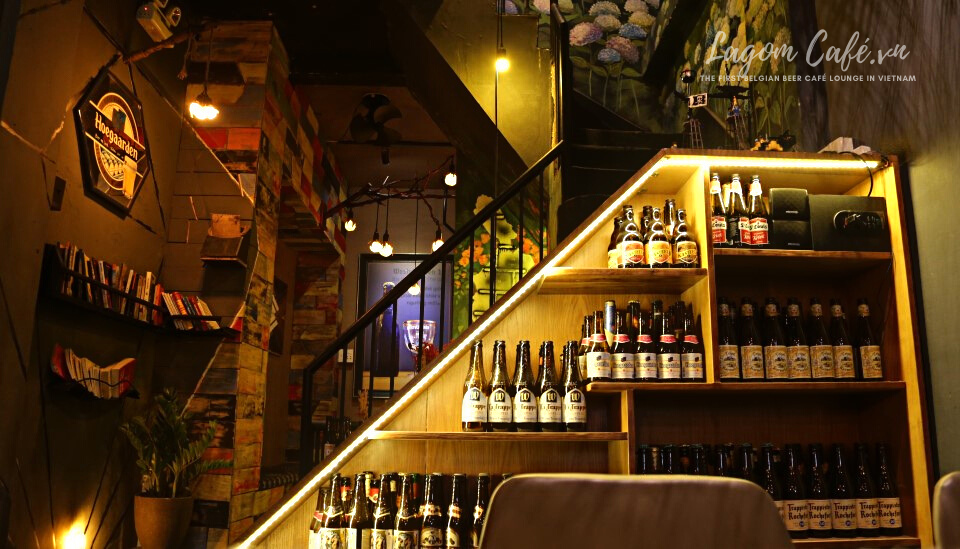 Không gian ấm cúng bên trong của lounge bia Bỉ đầu tiên tại Việt Nam: Lagom Café