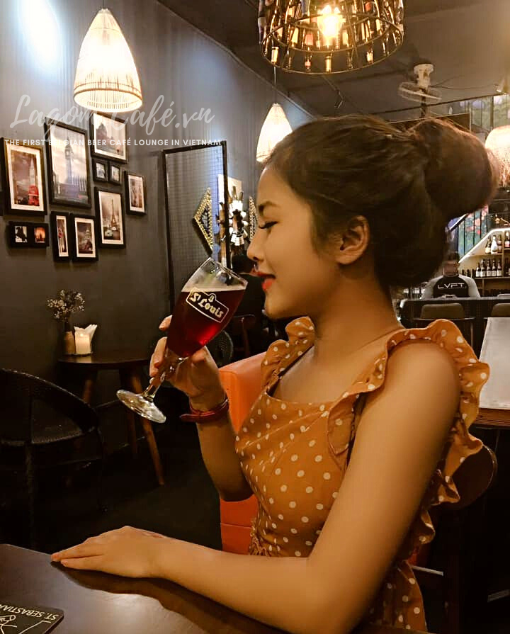 thuong thuc bia trai cay bi tai lagom cafe