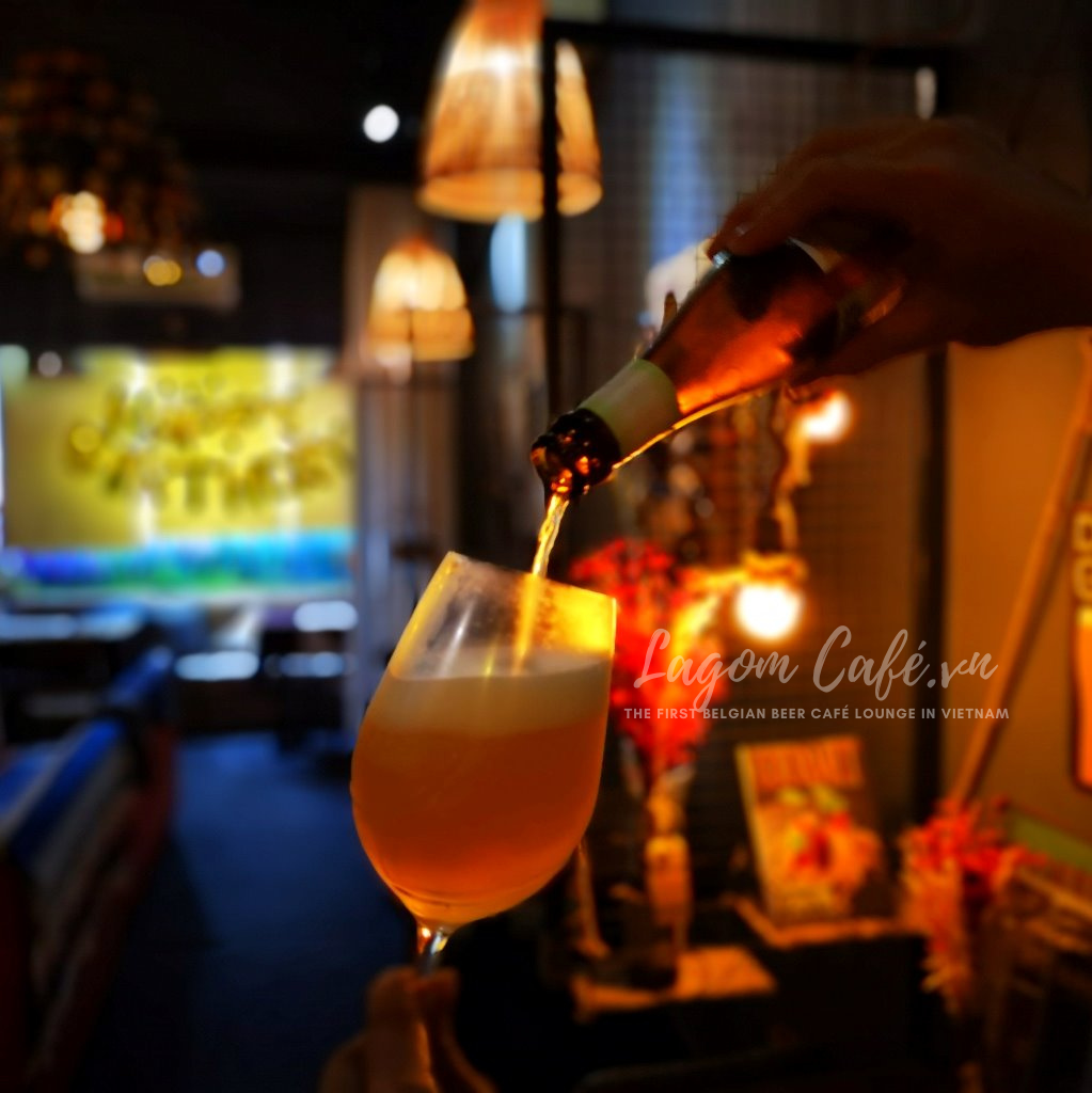uong bia bi chill beer tai lagom cafe belgian beer lounge hcm