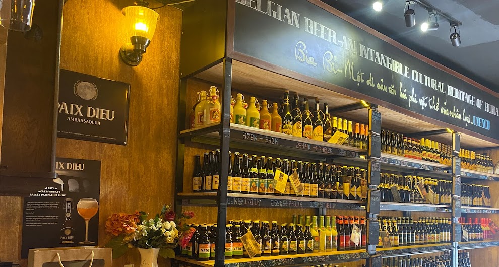 bộ sưu tập bia Bỉ chọn lọc hàng đầu tại Lagom Café