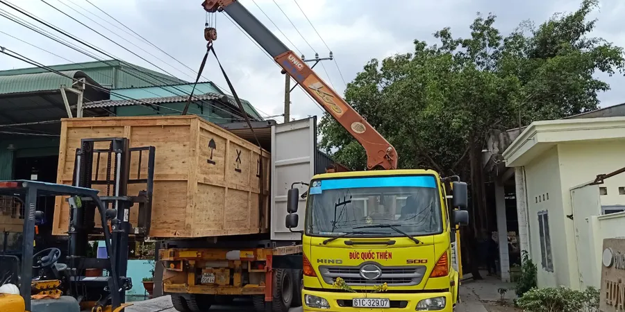 Cho thuê xe cẩu tại Long An