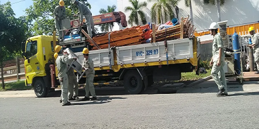 Di dời máy móc nhà xưởng ở Bình Dương