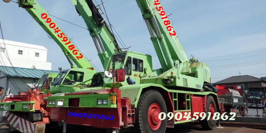 Công ty Đức Quốc Thiện chuyên cho thuê  xe cẩu kato tại Bình Phước