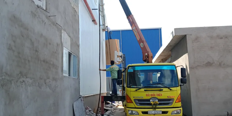 Cho thuê xe tải cẩu giá ưu đãi tại Thủ Đức