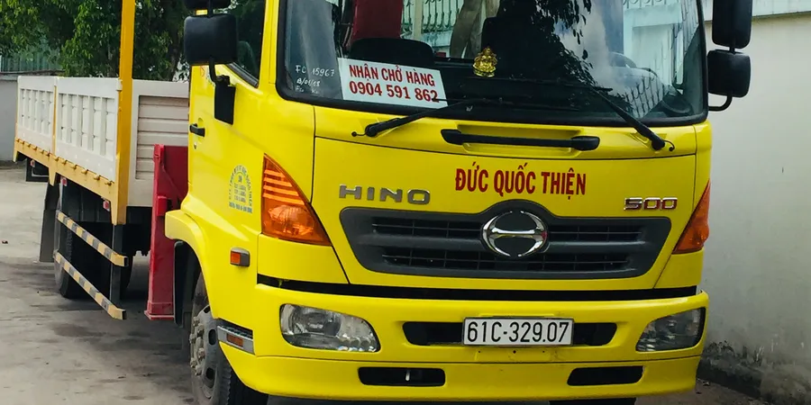 Bảng giá dịch vụ cho thuê xe cẩu tải Bình Dương