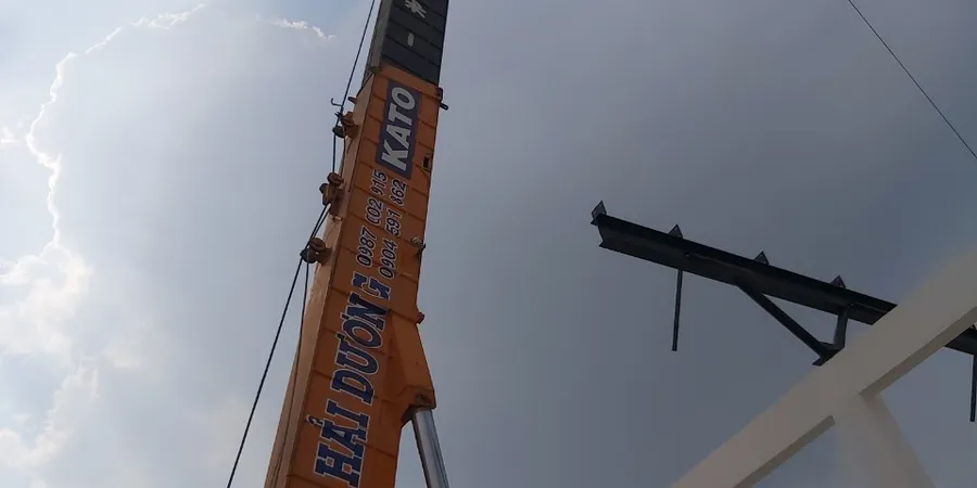 Công ty cho thuê xe cẩu kato chuyên nghiệp giá rẻ tại Vsip 2 Bình Dương