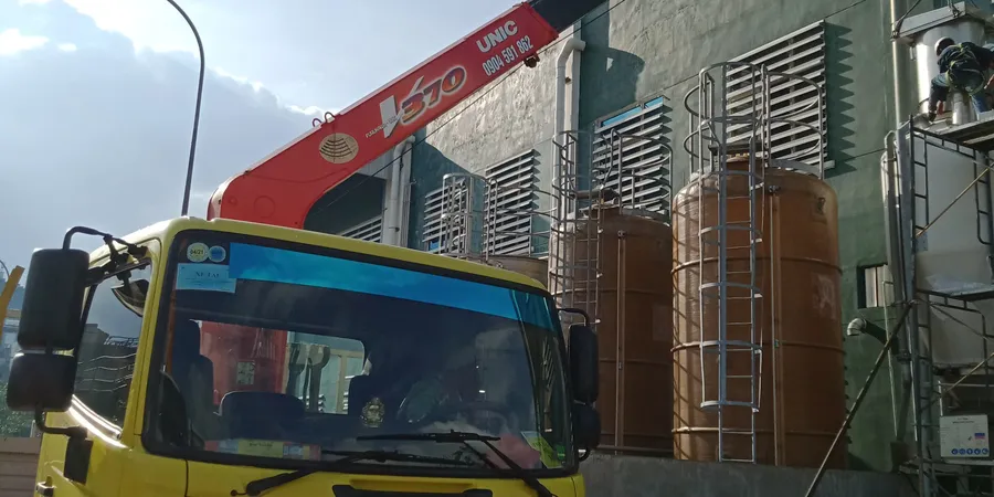 Dịch vụ cho thuê xe tải cẩu giá rẻ nhất ở Thành Phố Hồ Chí Minh