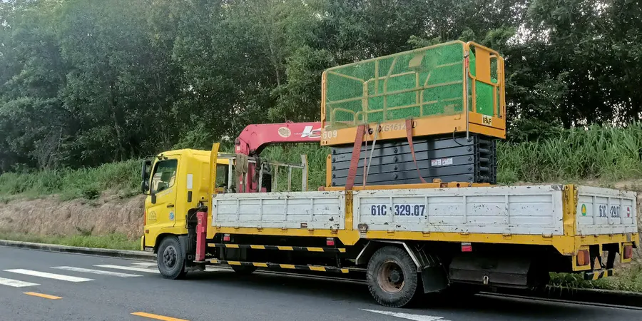 Dịch vụ cho thuê xe tải cẩu vận chuyển hàng hoá chuyên nghiệp tại KCN Mỹ Phước