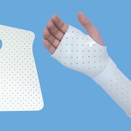 Nhựa nhiệt dẻo (Thermoplastic Sheet) – Nẹp cố định cổ tay (Wrist splint)