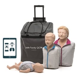 Mô hình thực hành cấp cứu ngưng tuần hoàn, hồi sức tim phổi đa độ tuổi LAERDAL