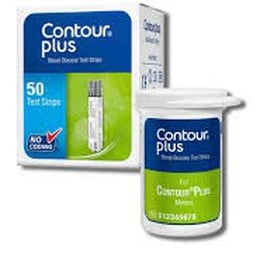 Que thử đường huyết Bayer Contour Plus (50 que)
