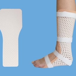 Nhựa nhiệt dẻo – Nẹp cố định đùi và bàn chân dạng ống (Tubular type)