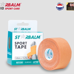 Băng vải thể thao màu nâu Starbalm – Băng thể thao 3.8cm x 13.7m
