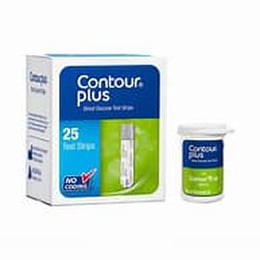 Que thử đường huyết Bayer Contour Plus (25 que)