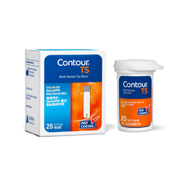 Que thử đường huyết Bayer Contour TS (25 que)