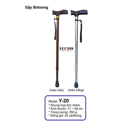 Gậy 1 chân Batoong gấp gọn Lucass Y20