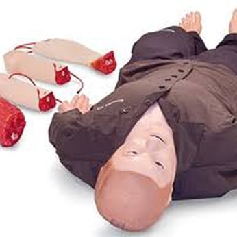 Mô hình mô phỏng bệnh nhân cao cấp dùng cho huấn luyện quân y LAERDAL SimMan Trauma