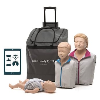 Mô hình thực hành cấp cứu ngưng tuần hoàn, hồi sức tim phổi đa độ tuổi LAERDAL