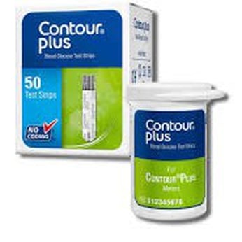 Que thử đường huyết Bayer Contour Plus (50 que)