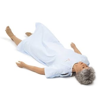 Mô hình mô phỏng bệnh nhân cao tuổi thực hành kỹ năng điều dưỡng, chăm sóc LAERDAL Nursing Anne Simulator Geriatric
