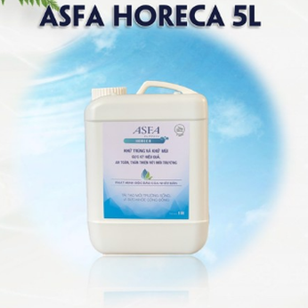 Dung Dịch khử trùng và khử mùi ASFA HORECA can 05 lít