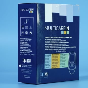 Máy đo đường huyết và mỡ máu 3 trong 1 MULTICAREIN