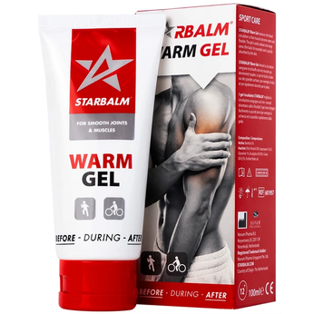 Gel nóng Starbalm Warm Gel 100ml ( Hỗ trợ làm nóng cơ