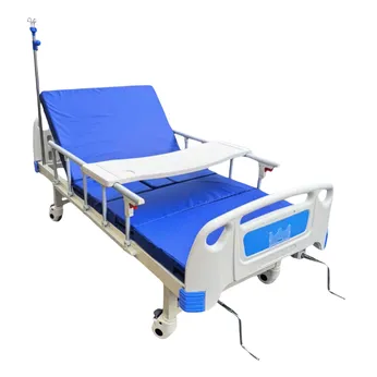 Giường bệnh hai tay quay có bô vệ sinh LUCASS GB-C43