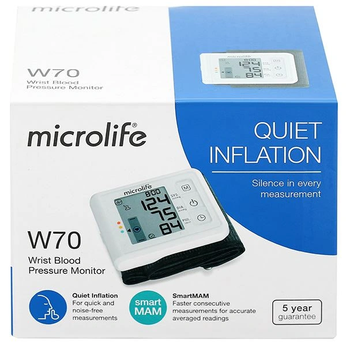 Máy đo huyết áp cổ tay MICROLIFE W70