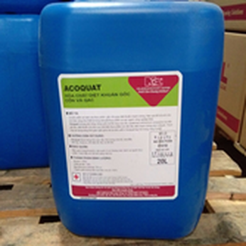 Dung dịch sát khuẩn gốc cồn và QAC Acoquat (Hóa chất diệt khuẩn gốc cồn và QAC) (Can 20 lít)