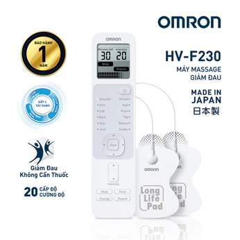 Máy xung điện trị liệu giúp giảm đau Omron HV-F230