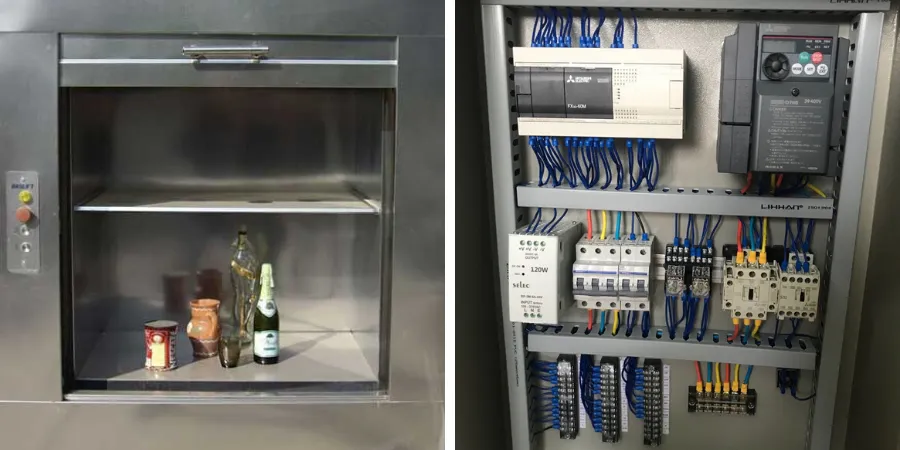 Báo giá thang máy tải thực phẩm