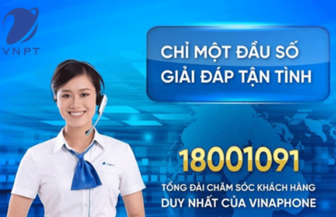 Tổng đài Vinaphone hỗ trợ dịch vụ, trả trước, trả sau, sim số, khiếu nại