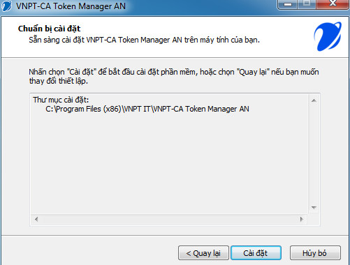 Cài đặt Driver Token