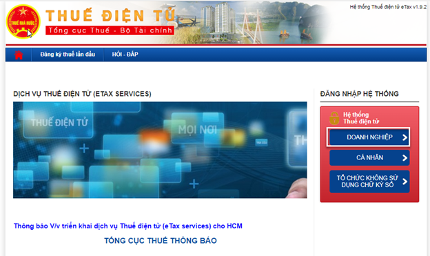 cài chữ ký số Smart ca vào Thuế điện tử